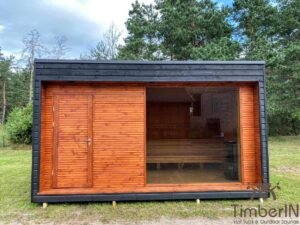 Cabine Sauna Exterieur Moderne 5x3x3 (4)
