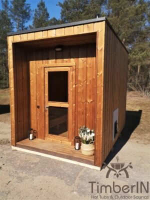 Cabine Sauna Extérieur Moderne Mini (37)
