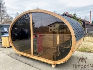 Sauna Extérieur Oval Hobbit (1)