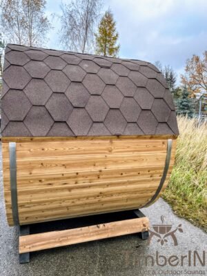 Sauna Extérieur Tonneau Mini Pour 2 4 Personnes (2)