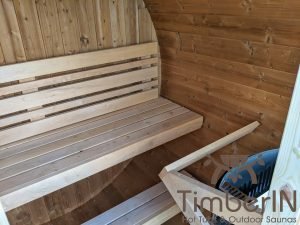 Sauna Extérieur Tonneau Mini Pour 2 4 Personnes  Thermo Bois (40)