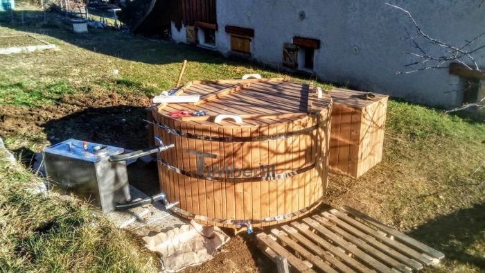 Bain Norvégien en Thermo Bois, Basic, Patrick, Saint-Bernard, France 8 Jacuzzi Spa En Bois Exterieur Pour Terrasse (3)