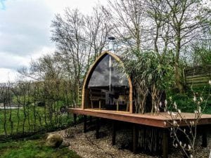 Jardin Extérieur Sauna En Bois Igloo Design (3)