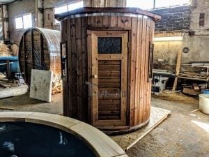 Sauna Extérieur Pour Un Espace De Jardin Limité (4)