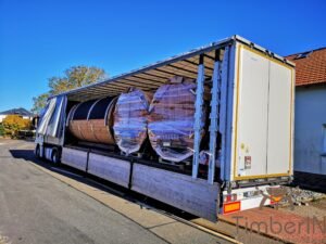 Sauna Extérieur Tonneau Rond (1)