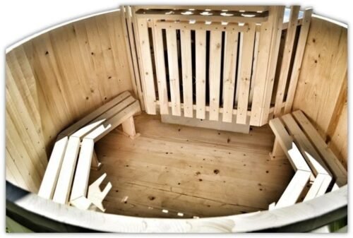 Bain nordique en bois en kit pas cher