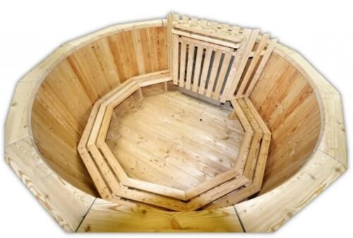 Bain nordique épicéa mélèze en kit pour terrasse