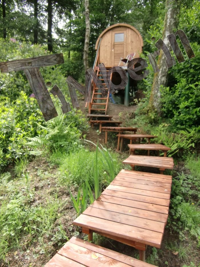 Saunas Extérieur Tonneau, Barbara, COMBRESSOL, France (1)