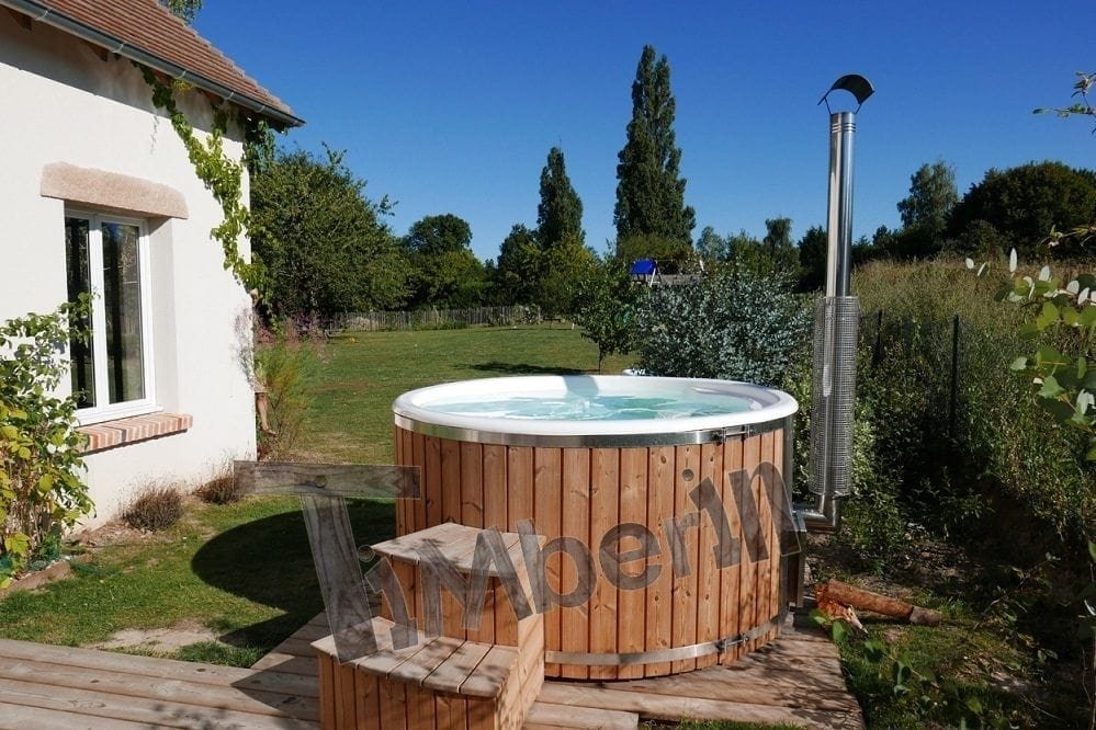 bain finlandais en fibre de verre meleze deluxe yvan montfort l amaury france