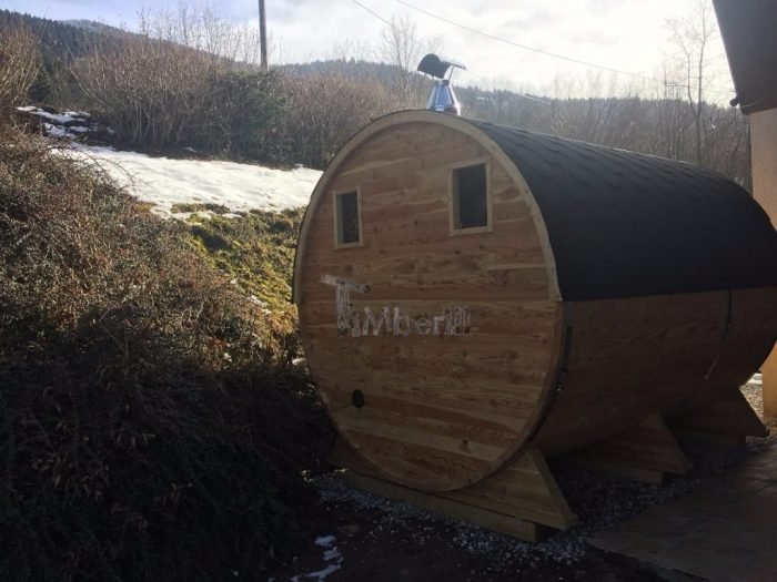 Saunas Extérieur Tonneau, Xavier, VAULNAVEYS LE BAS, France (2)