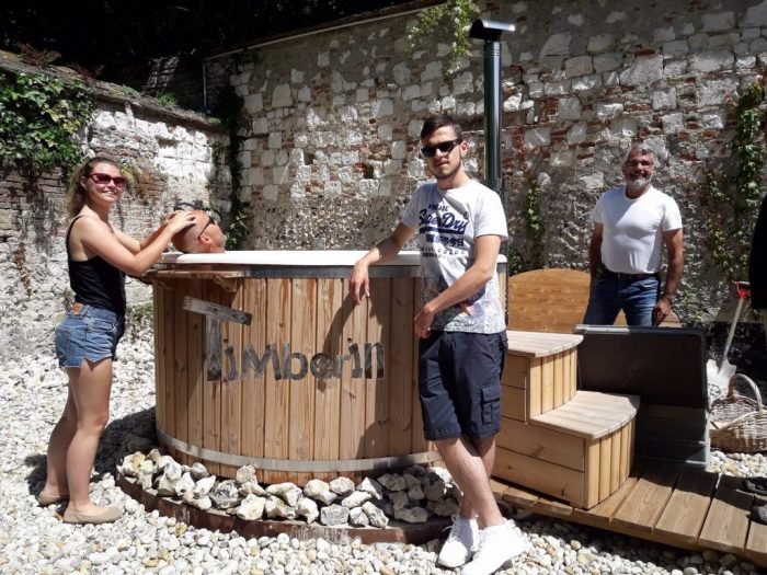 Bain Norvegien En Fibre De Verre Thermo Bois Royal, François, MONTTREUIL, France (1)