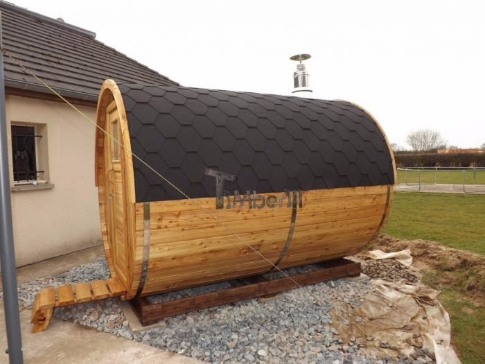 Saunas Extérieur Tonneau, Frédéric, Bourgogne Dracy, France (3)