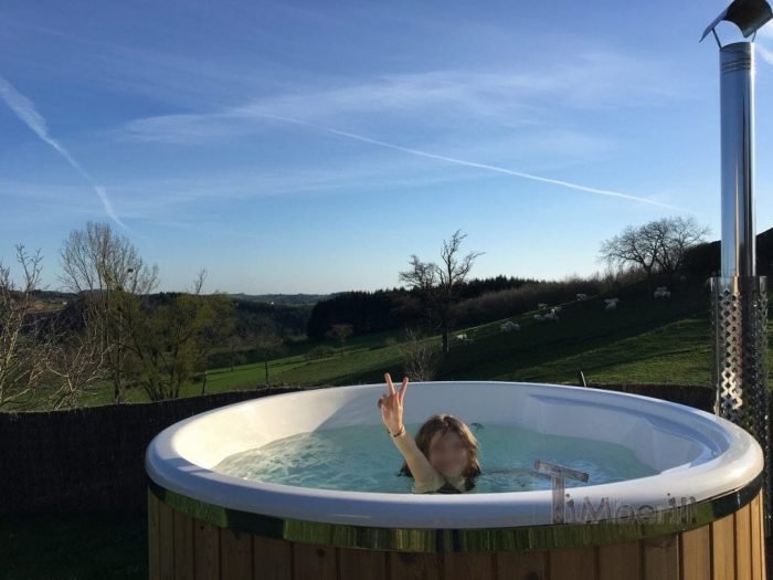 Bain Nordique En Fibre De Verre Wellness Royal, Lisa, Cuinzier, France (2)