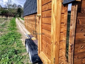 Sauna Rectangulaire Extérieur Mobile Sur Roues Remorque (49)