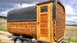 Sauna Rectangulaire Extérieur Mobile Sur Roues Remorque (6)