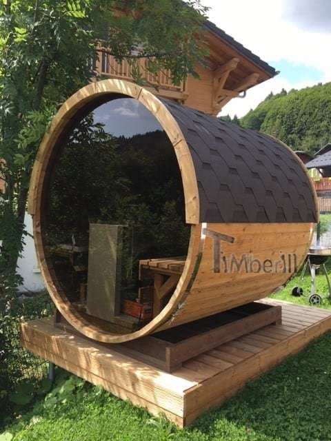 Sauna Extérieur Tonneau, Xose, LES GETS, France (3)