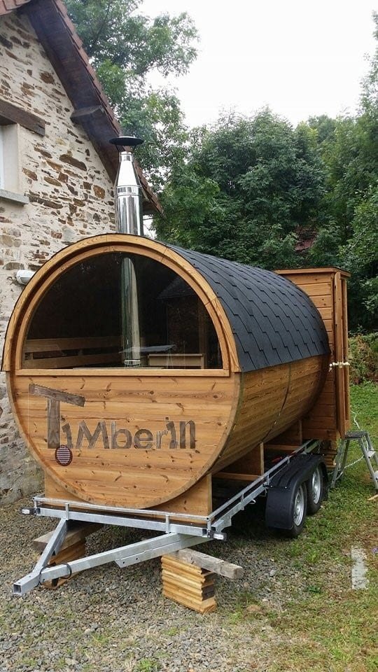 Saunas Extérieur Tonneau, Julien, Limousin, France (1)