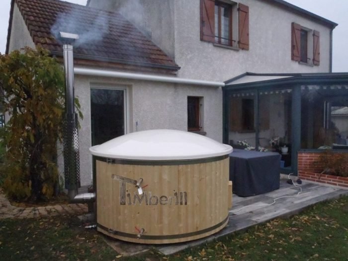 Bain Finlandais en fibre de verre Mélèze Deluxe, Fabien, REBRECHIEN, France 3 Bain Finlandais en fibre de verre Mélèze Deluxe, Fabien, REBRECHIEN, France