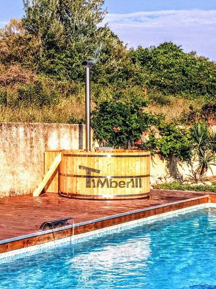 Bain scandinave en Bois Modèle pas cher, Laurent, Ansouis, France 6 Jacuzzi En Bois Modèle Pas Cher, Laurent, Ansouis, France (2)