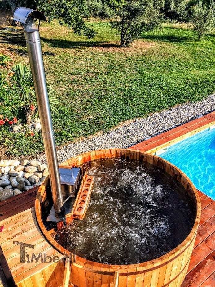 Bain scandinave en Bois Modèle pas cher, Laurent, Ansouis, France 3 Jacuzzi En Bois Modèle Pas Cher, Laurent, Ansouis, France (4)