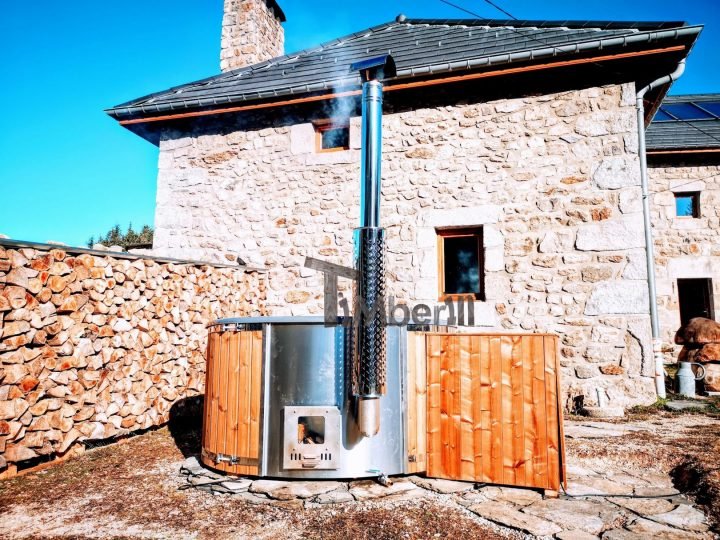 Bain Nordique En Fibre De Verre Thermo Bois Royal, Pascal, DEVESSET, France (2)