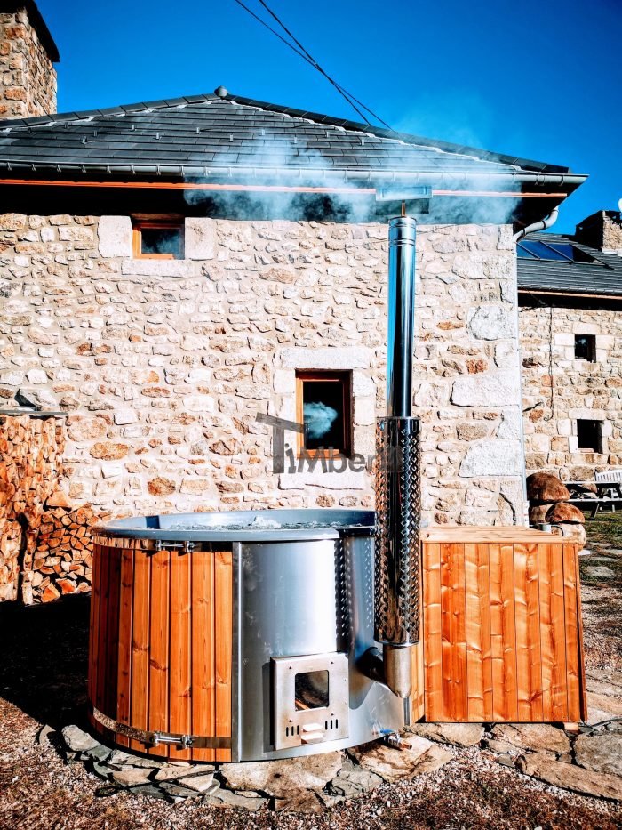 Bain Nordique En Fibre De Verre Thermo Bois Royal, Pascal, DEVESSET, France (3)