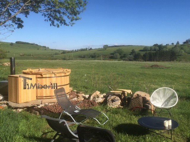 Bain nordique meleze en kit pour terrasse, Claire, SAGNES ET GOUDOULET, France 4 Bain Nordique Jacuzzi Meleze En Kit Pour Terrasse, Claire, SAGNES ET GOUDOULET, France (4)