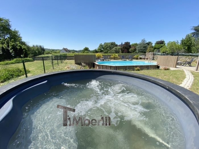 Bain Finlandais en fibre de verre Mélèze Deluxe, THIERRY, LE MENOUX, France 4 Bain Finlandais En Fibre De Verre Mélèze Deluxe, THIERRY, LE MENOUX, France (5)