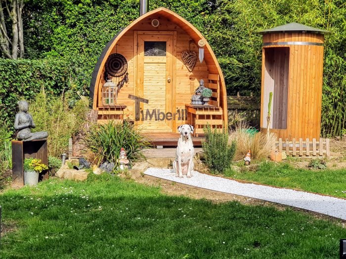 Sauna extérieur jardin Iglu, Jean-Claude, Freneuse, France 2 Sauna Extérieur Jardin Iglu, Jean Claude, Freneuse, France