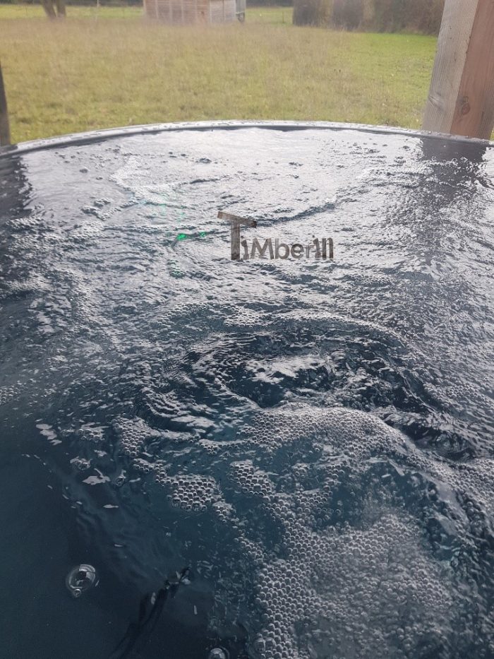 Bain Nordique Jacuzzi Avec Poêle Extérieur Bois Gaz Diesel, Elodie, Berson, France (4)