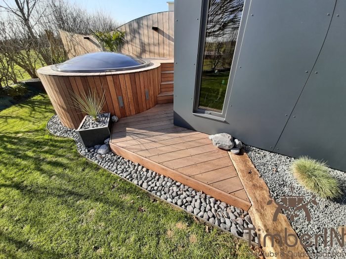 Bain nordique TimberIN installé à ÉVRECY, France