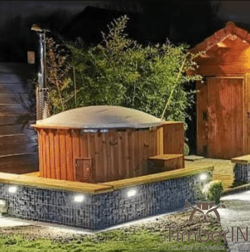 Bain Nordique Exterieur A Bulle Jets Royal, Romain, BEUVRY LA FORET, France