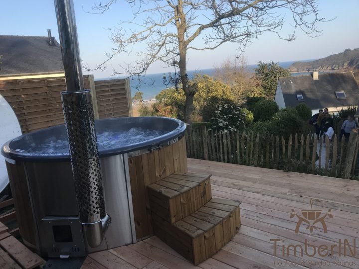 Bain Nordique Exterieur A Bulle Jets Royal, Vincent, PLOUHA, France