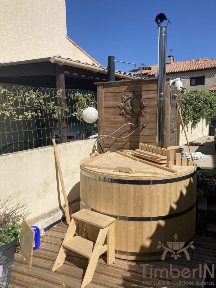 Bain Nordique Jacuzzi En Bois En Kit Pas Cher, Oliver, Le Grau Du Roi, France (1)