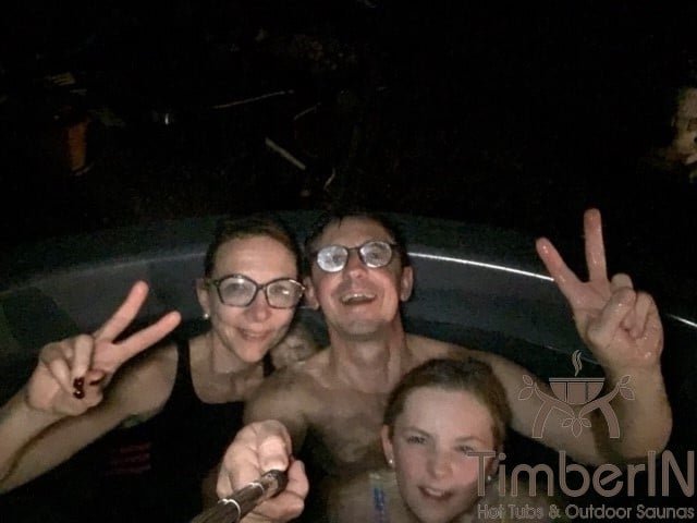 Bain Nordique Jakuzzi Avec Poêle Extérieur, Lapebie, AGONAC, France (1)