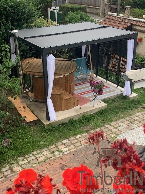 Bain Nordique Exterieur A Bulle Jets Royal, Fabrice, Taverny, France (1)