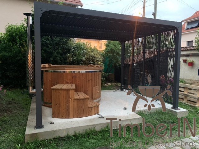 Bain Nordique Exterieur A Bulle Jets Royal, Fabrice, Taverny, France (2)