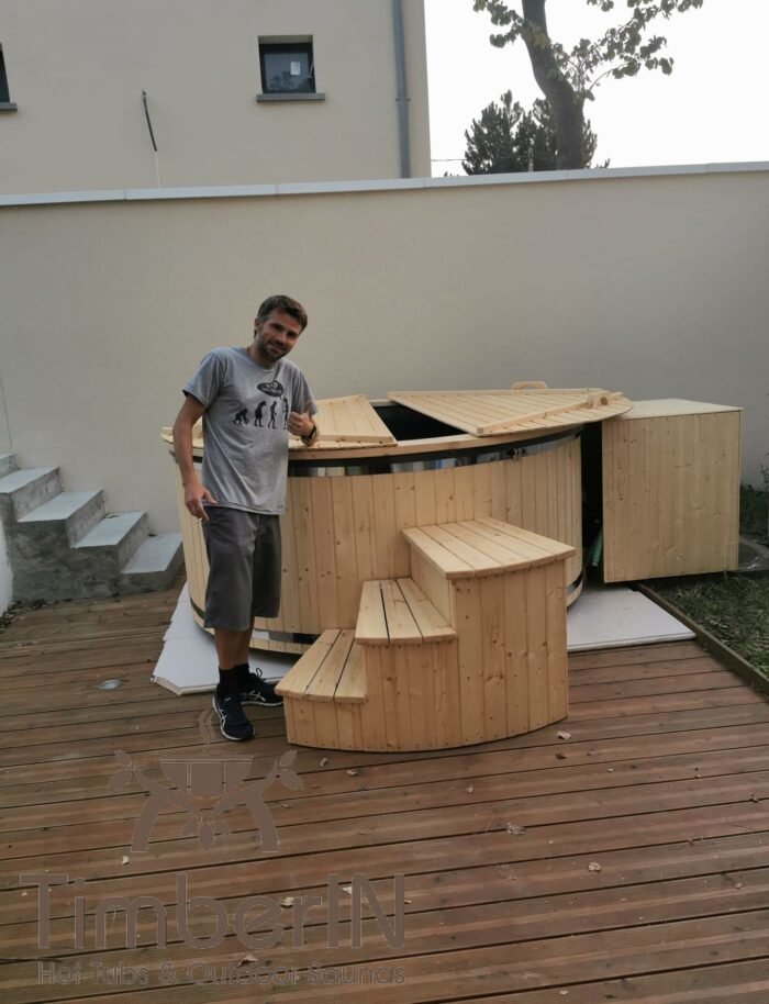 Bain nordique finlandais avec chauffage électrique, Herve, Rueil Malmaison, France 3 Bain Nordique Finlandais Avec Chauffage électrique (2)