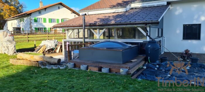 Bain Nordique Scandinave Intégré Encastré Enterré