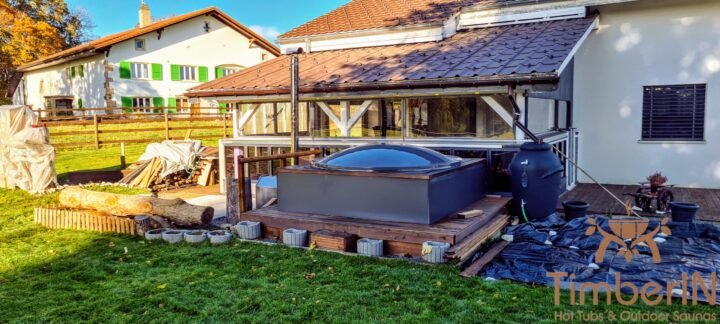 Bain Nordique Scandinave Intégré Encastré Enterré