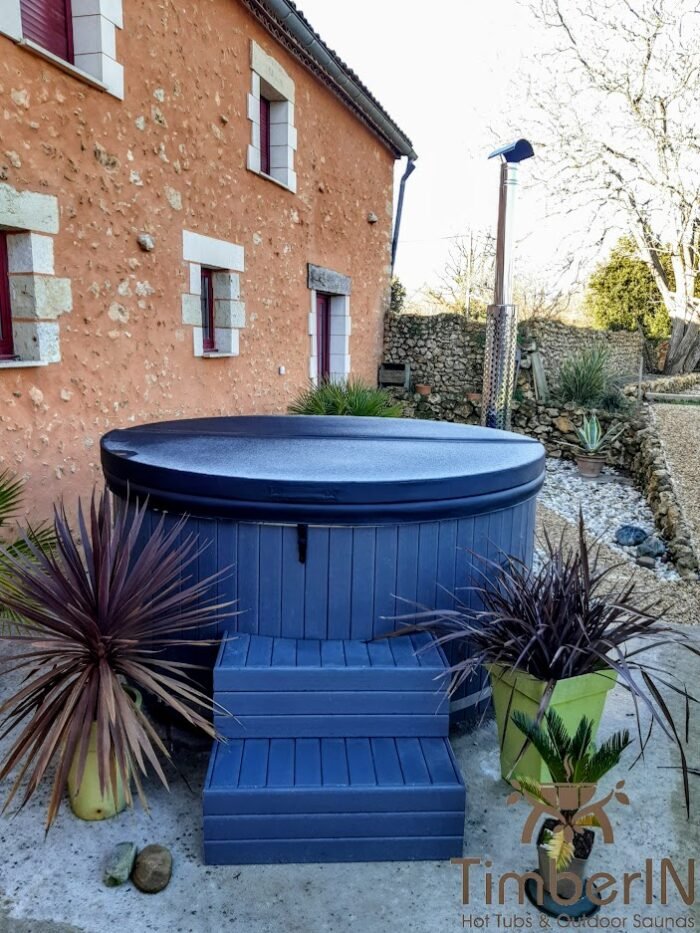 Bain nordique WPC – Thermobois avec poêle à granulés ou à bois, Evelyne, Chasseneuil-sur-Bonnieure, France 4 Bain Nordique WPC – Thermobois Avec Poêle à Granulés Ou à Bois (3)