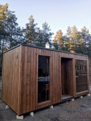 Sauna Exterieur Moderne Cabine (14)