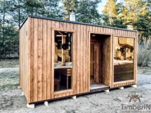 Sauna Exterieur Moderne Cabine (20)