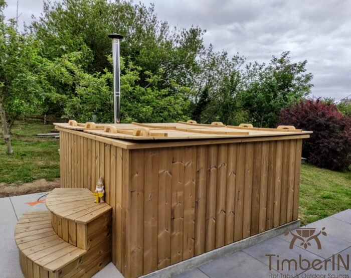 Bain nordique TimberIN — projet de Laëtitia à Pouldergat, France