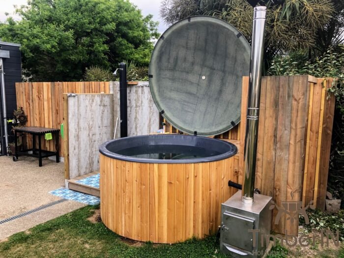 Bain nordique avec poêle extérieur, Serge, Saint Vaast la Hougue, France 3 Bain Nordique Avec Poêle Extérieur (2)