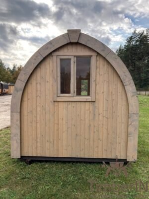 Cabane Chalet En Bois De Jardin Avec Poêle à Bois (8)