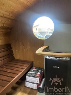 Sauna Ovale Extérieur Avec Bain Nordique Intégré (23)