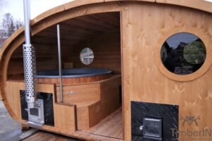 Sauna Ovale Extérieur Avec Bain Nordique Intégré (41)