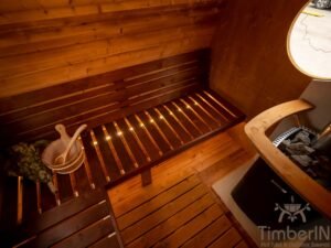 Sauna Ovale Extérieur Avec Bain Nordique Intégré (82)