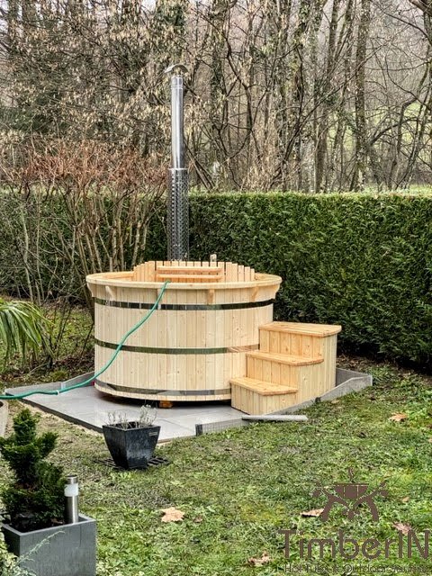 Bain nordique epicea meleze en kit pour terrasse 1